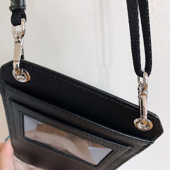 Prada Patch 1 Saffiano Leather Card/Phone Bag - Picture 5 of 8